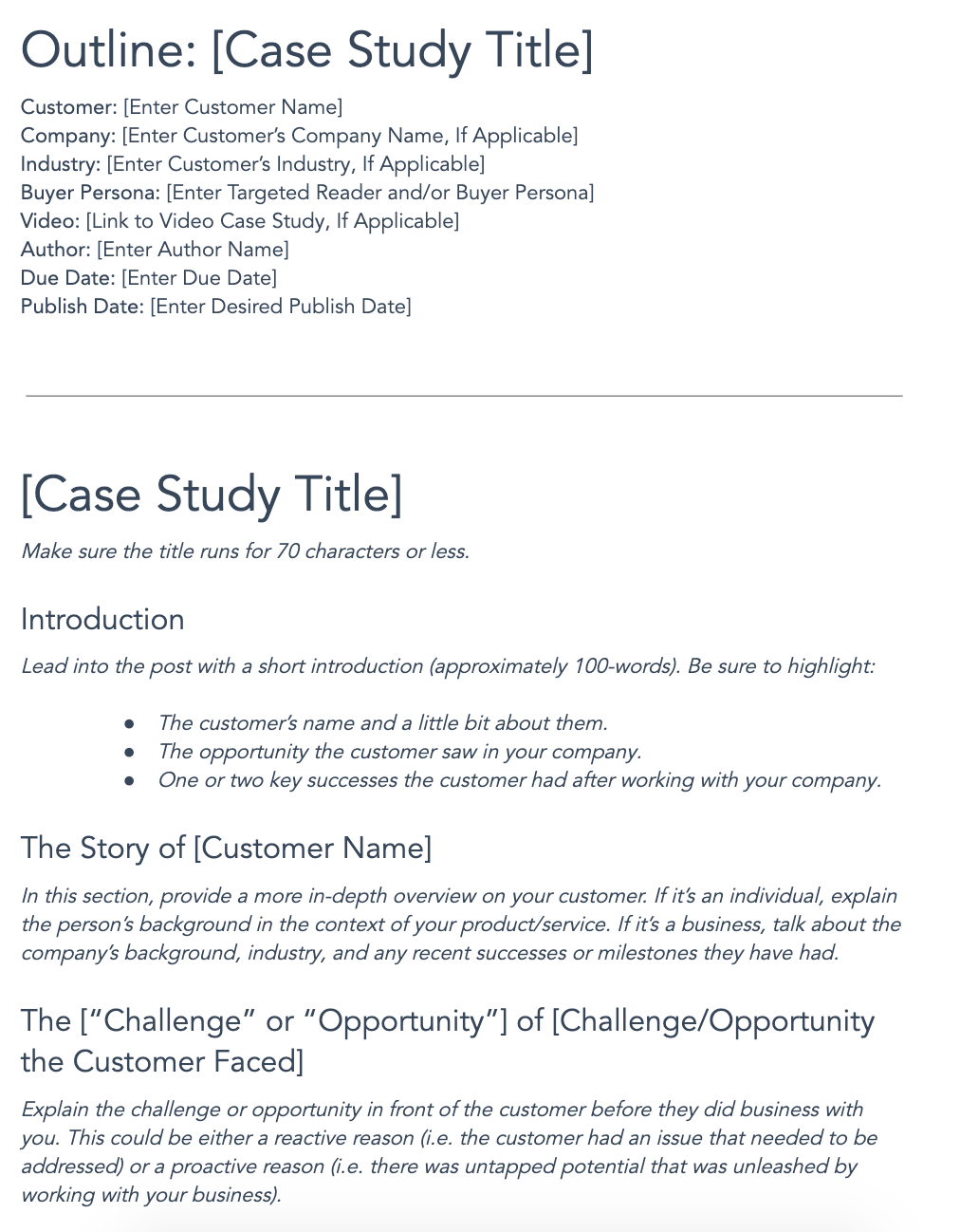 How To Turn A Case Study Into A Customer Success Story [+ Tips From ...